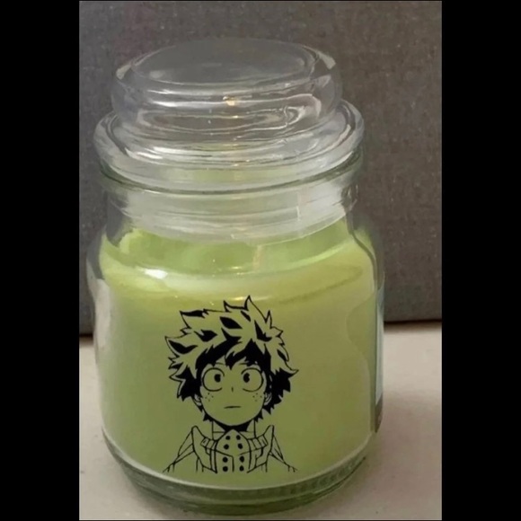 My Hero Academia Izuku Midoriya Inspired Candle - Picture 1 of 2